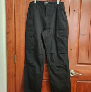 LAPG Black Core Cargo Pants